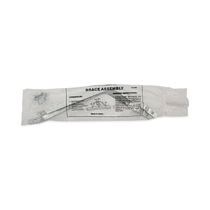 Metal Handle Braces, Large, Fits 24" to 48" Floor Sweeps, 0.5 x 17 x 12