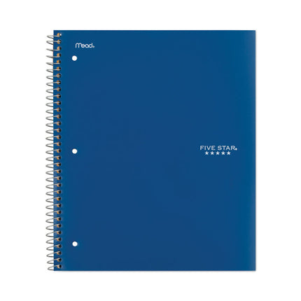 Wirebound Notebook, 1-Subject, Medium/College Rule, Assorted Cover Colors (Set 3), (100) 11 x 8.5 Sheets, 6/Pack
