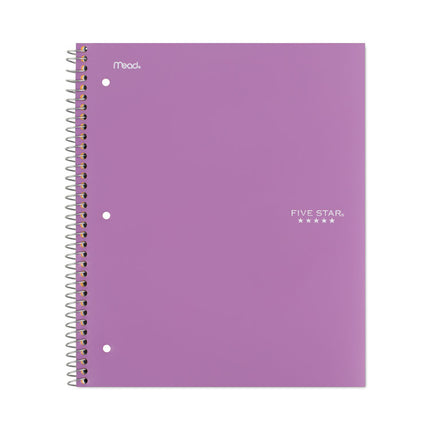 Wirebound Notebook, 1-Subject, Medium/College Rule, Assorted Cover Colors (Set 3), (100) 11 x 8.5 Sheets, 6/Pack