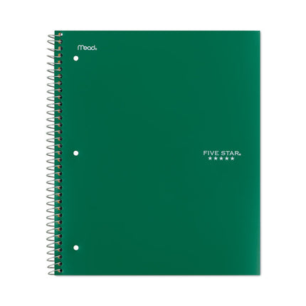 Wirebound Notebook, 1-Subject, Medium/College Rule, Assorted Cover Colors (Set 3), (100) 11 x 8.5 Sheets, 6/Pack