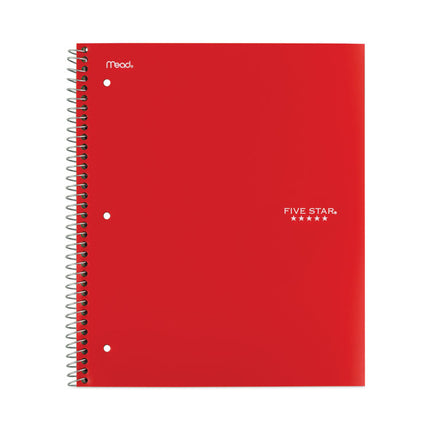 Wirebound Notebook, 1-Subject, Medium/College Rule, Assorted Cover Colors (Set 3), (100) 11 x 8.5 Sheets, 6/Pack