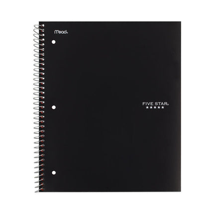 Wirebound Notebook, 1-Subject, Medium/College Rule, Assorted Cover Colors (Set 3), (100) 11 x 8.5 Sheets, 6/Pack