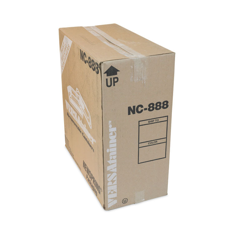 Newspring VERSAtainer Microwavable Containers, Base/Lid Combo, 8.8 x 6 x 2.5, White/Clear, Plastic, 150/Carton