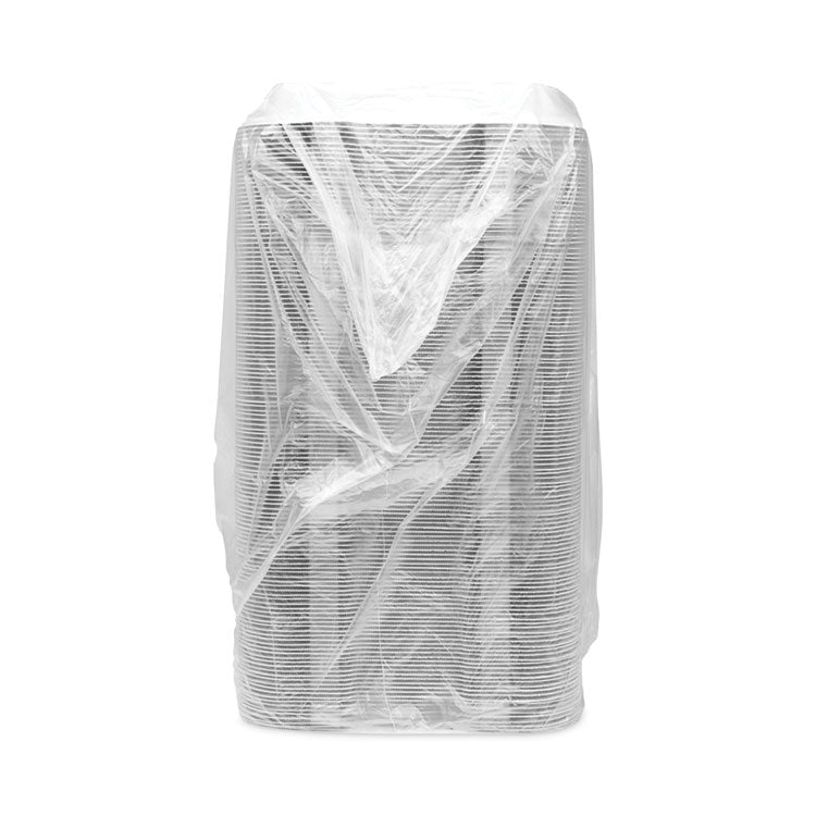 EarthChoice SmartLock Microwavable MFPP Hinged Lid Container, 2 Compartments, 9 x 6 x 3, White, Plastic, 270/Carton