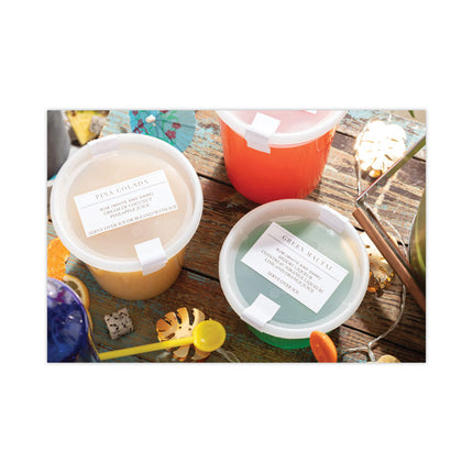 Newspring DELItainer Microwavable Container Lid, Recessed, 4.55" Diameter x 0.4" h, Translucent, Plastic, 480/Carton