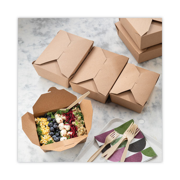 EarthChoice PSM Cutlery, Heavyweight Fork, Plastic, Tan, 1,000/Carton