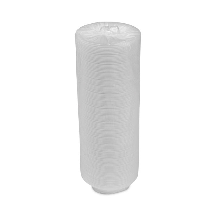 Placesetter Satin Non-Laminated Foam Dinnerware, Bowl, 5 oz, White, 1,250/Carton