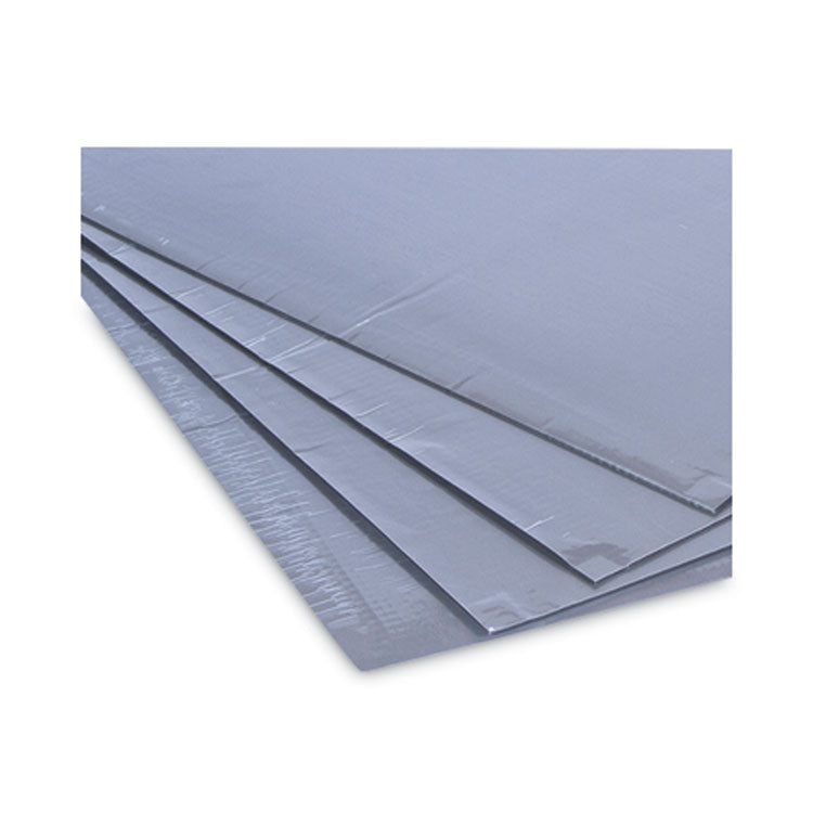 Walk-N-Clean Dirt Grabber Mat 60-Sheet Refill Pad, 30 X 24, Gray