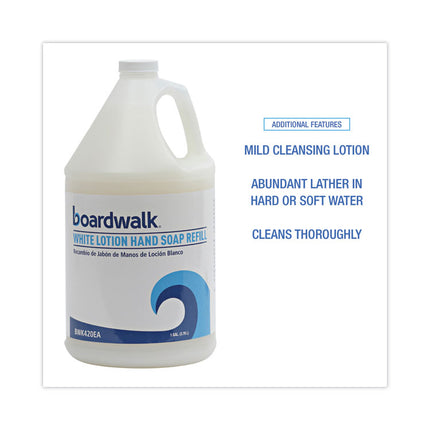 Mild Cleansing Lotion Hand Soap Refill, Cherry Scent, 1 gal Bottle, 4/Carton