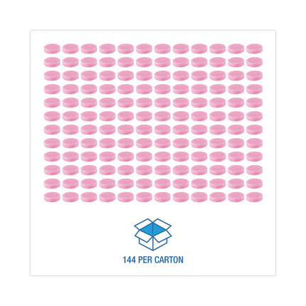 Para Urinal Deodorizer Block, Cherry Scent, 3 oz, Red, 144/Carton