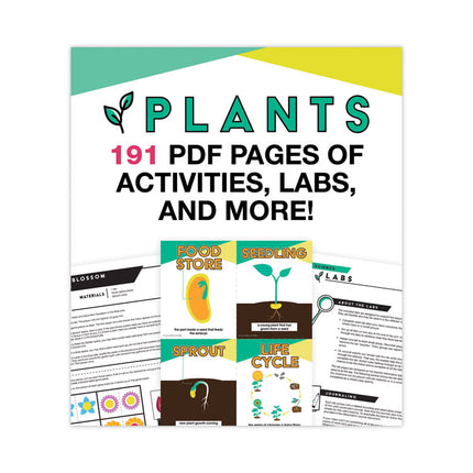 In a Flash USB, Plants, Ages 5-8, 191 Pages