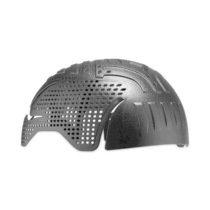 Skullerz 8965 Lightweight Bump Cap Hat with LED Lighting, Long Brim, Black