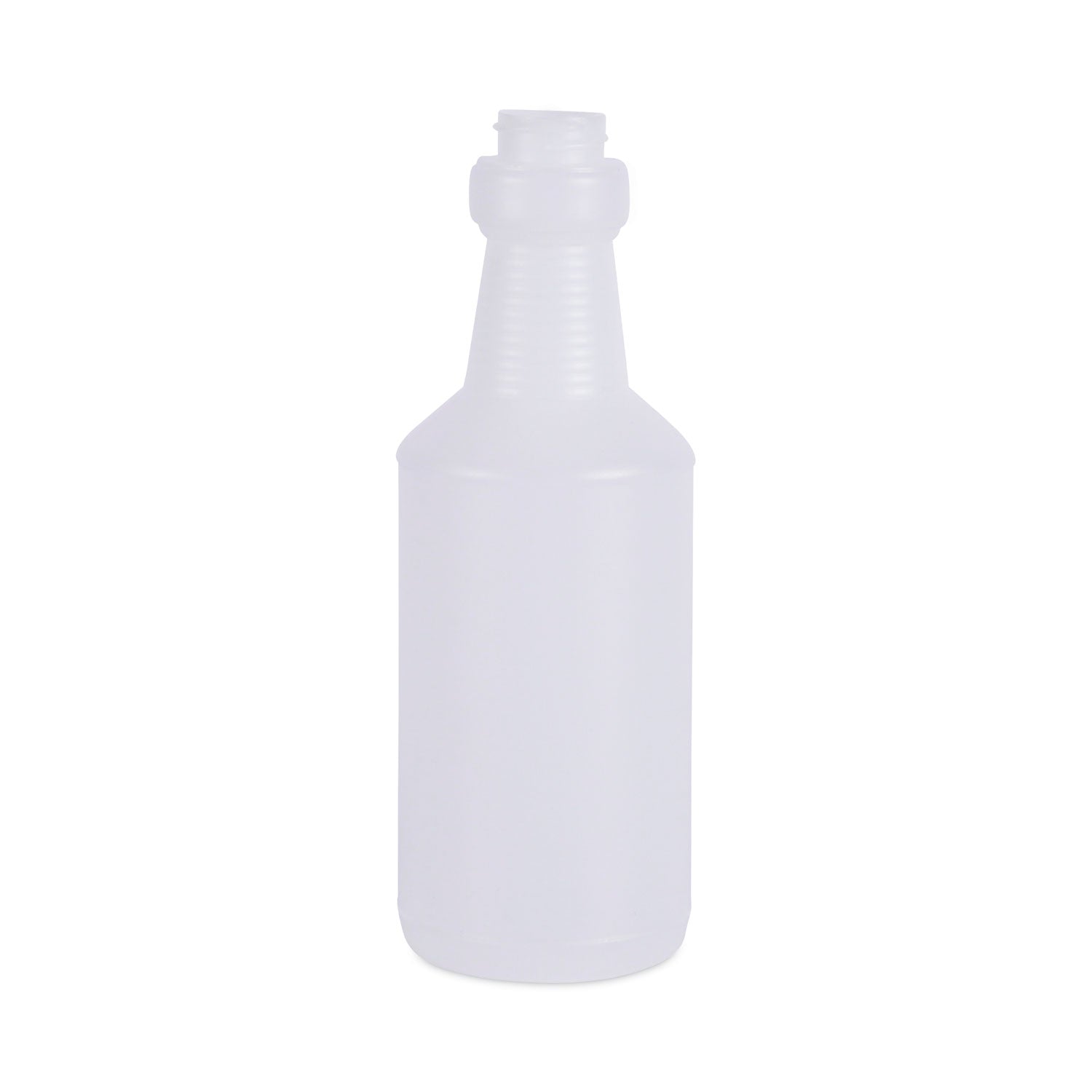 Easy-Grip Plastic Spray Bottle, 16 oz, Clear, 24/Carton