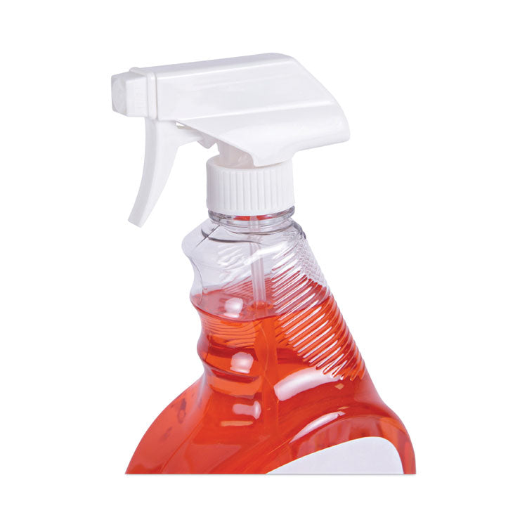 Natural Grease and Grime Cleaner, Unscented, 32 oz Spray Bottle, 12/Carton