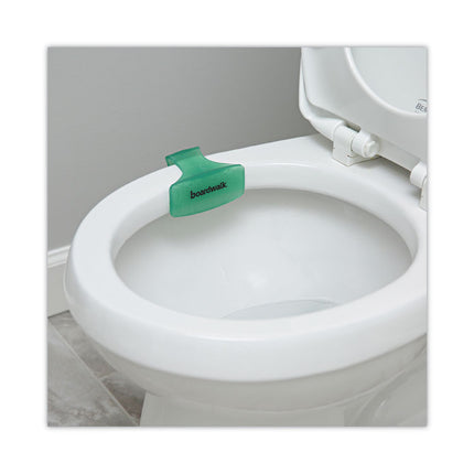 Toilet Bowl Clip, Cucumber Melon Scent, Green, 12/Box