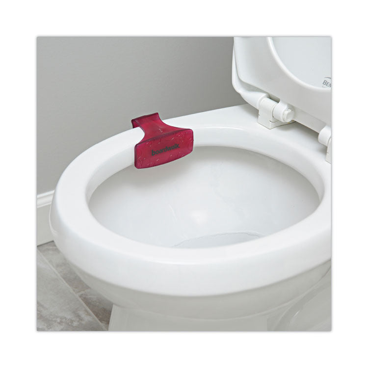 Toilet Bowl Clip, Spiced Apple Scent, Red, 72/Carton
