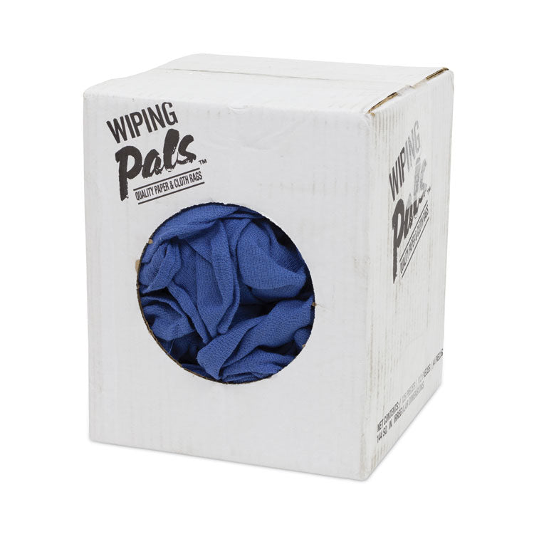 Reclaimed Surgical Huck Towels, Blue, 5 lb/Carton