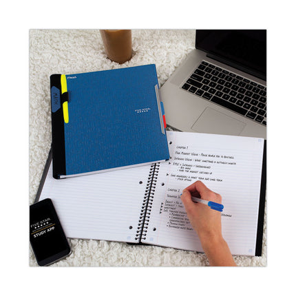 Advance Wirebound Notebook, 3-Subject, Medium/College Rule, Randomly Assorted Cover Color, (150) 11 x 8.5 Sheets