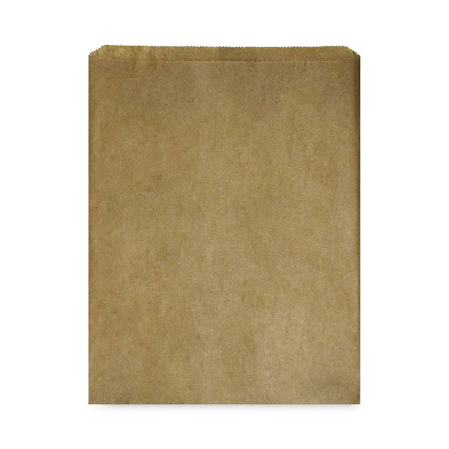 Merchandise Bag, 23.5" x 4" x 34", Brown, 125/Carton