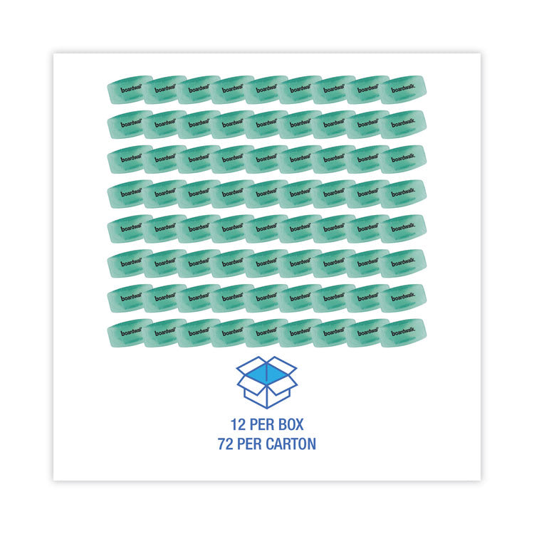 Toilet Bowl Clip, Cucumber Melon Scent, Green, 72/Carton