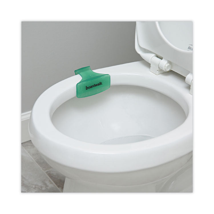 Toilet Bowl Clip, Cucumber Melon Scent, Green, 72/Carton