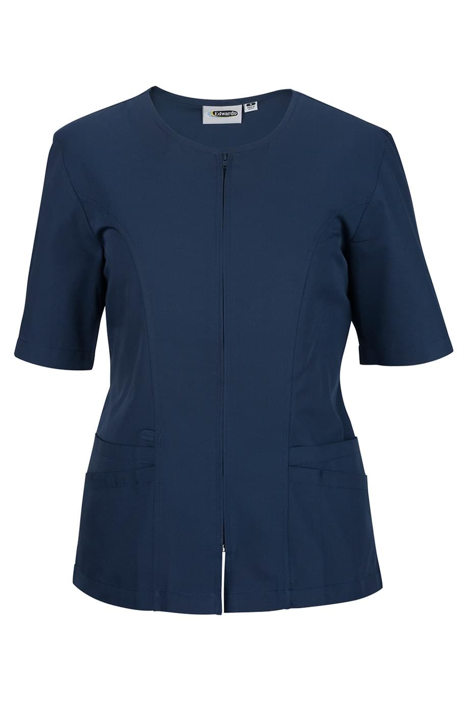 EDWARDS ESSENTIAL LADIES ZIP FRONT SMOCK