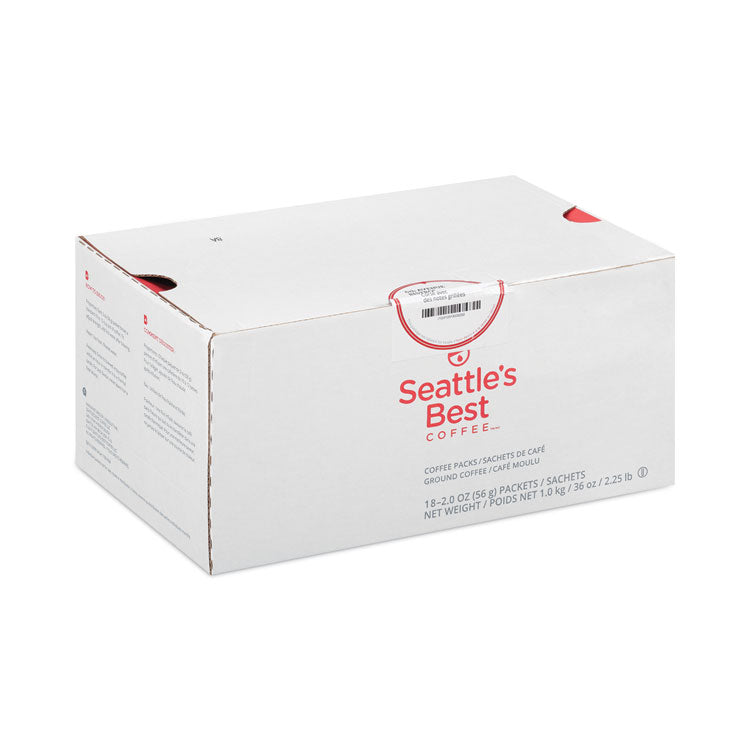 Premeasured Coffee Packs, 6th Avenue Bistro, 2.1 oz Packet, 72/Carton