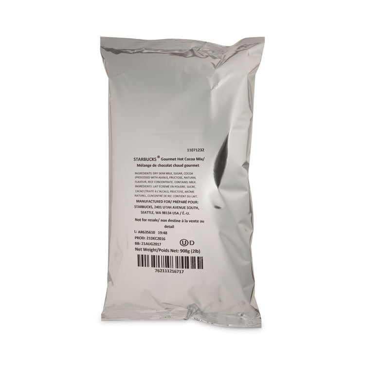 Gourmet Hot Cocoa Mix, 2 Lb, Bag, 6/carton