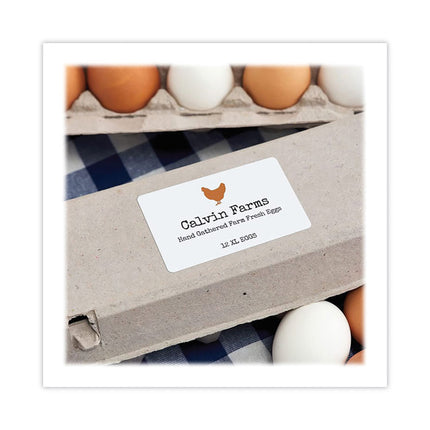 Shipping Labels with TrueBlock Technology, Laser Printers,  2.5 x 4, White, 8/Sheet, 100 Sheets/Pack