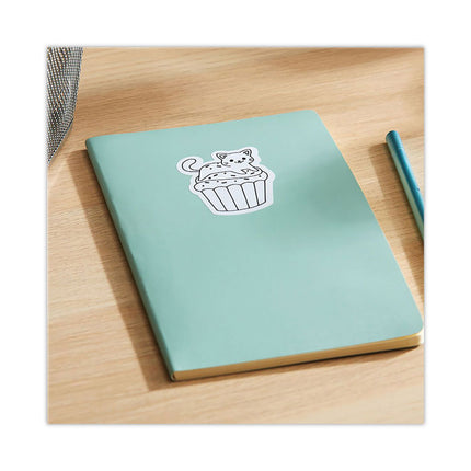 Joy Smart Label Writable Vinyl, 5.5 x 48, White