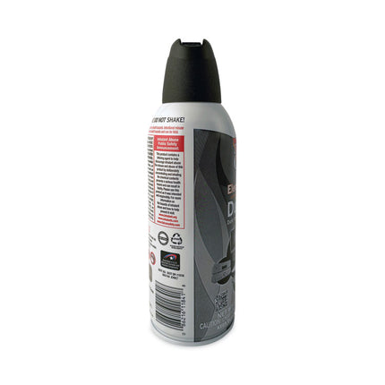 Disposable Compressed Air Duster, 10 Oz Can, 2/pack