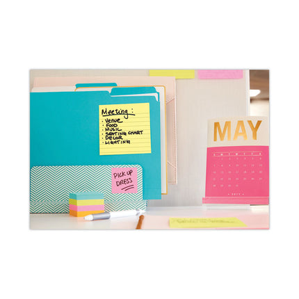 Pop-up Note Dispenser/Value Pack, For 4 x 4 Pads, Black/Clear, Includes (3) Canary Yellow Super Sticky Pop-up Pad