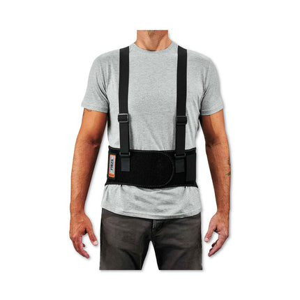 ProFlex 1625 Elastic Back Support Brace, Medium, 30" to 34" Waist, Black