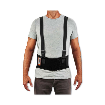 ProFlex 1600 Standard Elastic Back Support Brace, X-Small, 20" to 25" Waist, Black