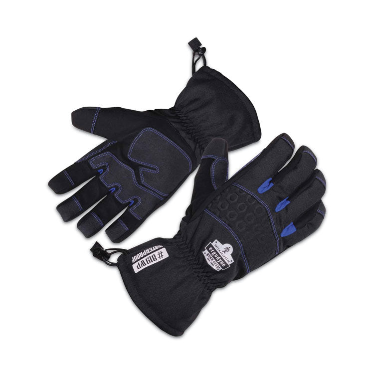 ProFlex 819WP Extreme Thermal WP Gloves, Black, Medium, Pair