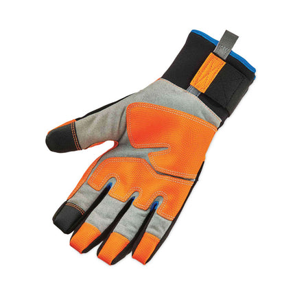ProFlex 818WP Thermal WP Gloves with Tena-Grip, Orange, Medium, Pair