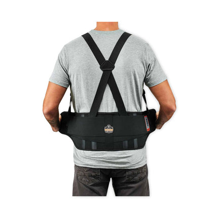 ProFlex 1625 Elastic Back Support Brace, Medium, 30" to 34" Waist, Black