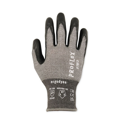 ProFlex 7072 ANSI A7 Nitrile-Coated CR Gloves, Gray, X-Large, Pair