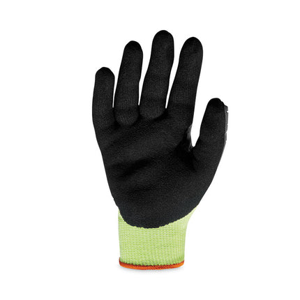 ProFlex 7141 ANSI A4 DIR Nitrile-Coated CR Gloves, Lime, Large, Pair