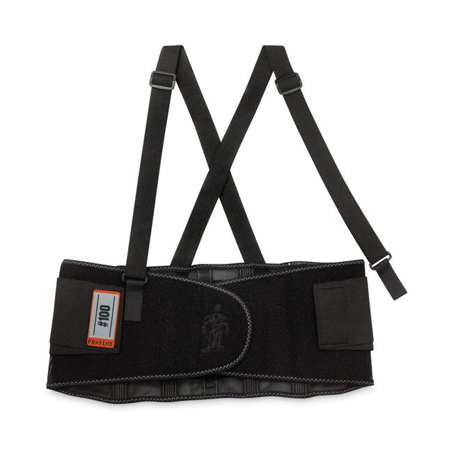 ProFlex 100 Economy Spandex Back Support Brace, X-Large, 38" to 42" Waist, Black