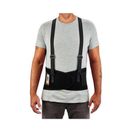 ProFlex 100 Economy Spandex Back Support Brace, X-Large, 38" to 42" Waist, Black