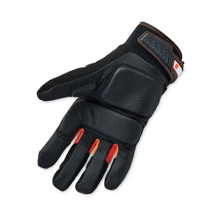 ProFlex 9001 Full-Finger Impact Gloves, Black, Large, Pair
