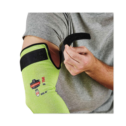 ProFlex 7941-PR CR Protective Arm Sleeve, 18", Lime, 144 Pairs/Carton