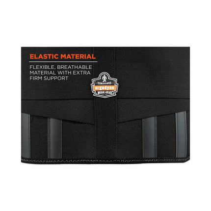 ProFlex 1600 Standard Elastic Back Support Brace, 3X-Large, 46" to 52" Waist, Black