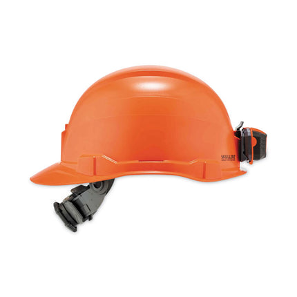 Skullerz 8970LED Class E Hard Hat Cap Style with LED Light, Orange