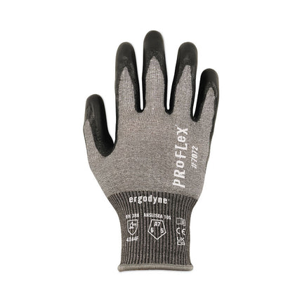 ProFlex 7072 ANSI A7 Nitrile-Coated CR Gloves, Gray, Small, Pair
