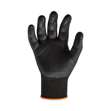ProFlex 7001 Nitrile-Coated Gloves, Black, Large, Pair