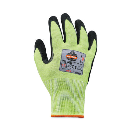 ProFlex 7041 ANSI A4 Nitrile-Coated CR Gloves, Lime, Large, 144 Pairs