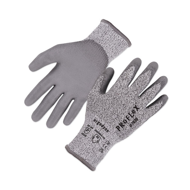 ProFlex 7030 ANSI A3 PU Coated CR Gloves, Gray, X-Large, Pair