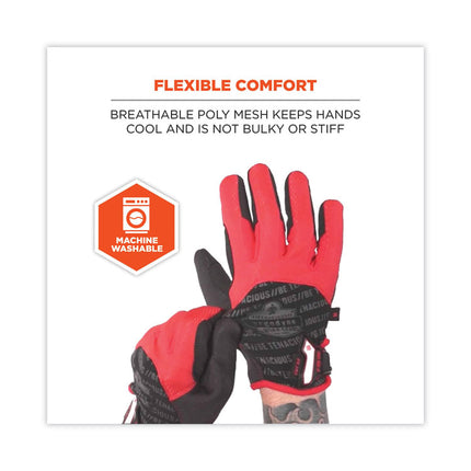 ProFlex 812CR6 ANSI A6 Utility and CR Gloves, Black, X-Large, Pair